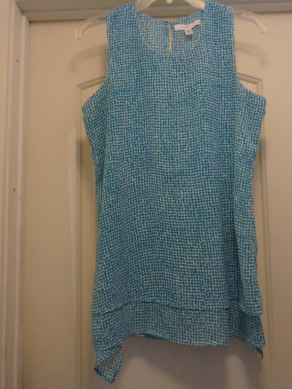 COUNTY CHECKS TANKY MINI DRESS IN GREEN BY FIVER S